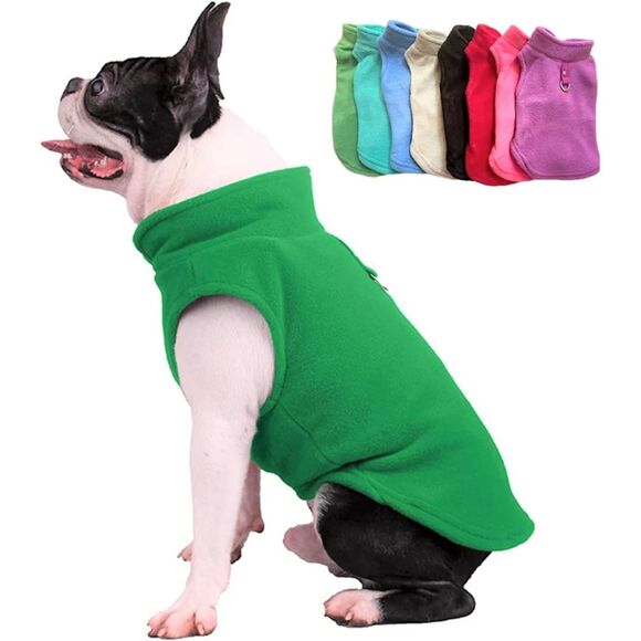 Jacko & Co Other - Dog Fleece Sweater with Leash Ring Size XL